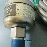 Data Instruments Model SA Pressure Transducer 0-300 PSIA 9306429