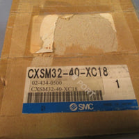 SMC Dual Rod Air Cylinder w/Slide Bearing CXSM32-40-XC18