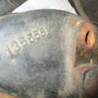 Hyster 1355561 OEM Brake Drum For Forklift 12 inch Diameter