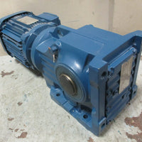 Sew Eurodrive KA67BDRE90L4/DH Gear Motor 2 HP 25 RPM Final Out 230/460 Volt