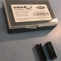 VWR 58016505 UV Spectrophotometer Cell Micro Black Walled 10mm Box of 2