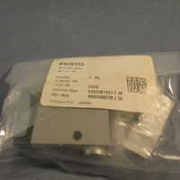 FESTO VS-3-1/8 2334 3/2 Way Mechanically Stem Actuated Pneumatic Valve