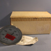 H.O. TRERICE Co. Dial Thermometer 50400 F 522896 w/ 51/2" Adjustable Stem