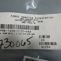 Fanuc CBL PWR8 BETA L 0 DEG SHD WTR 10M CP8B-1WEB-0100-AAA FACTORY SEALED