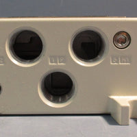 SMC VV5Q41-DUP01889 Base Mounted Pneumatic Valve Manifold NOS