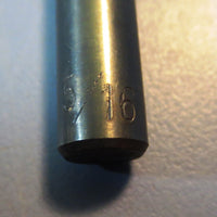 Lot of 5 PTD Prec Twist Drill 5/16" x 4 1/2", HS Steel, USA, 3 1/4" thread