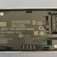 Siemens Simatic ET 200PRO 6ES7 194-4AD00-0AA0 Connecting Module