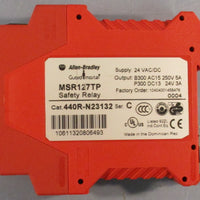 Allen Bradley 440RN23132 Safety Relay MSR127TP Ser C 24 VAC/DC