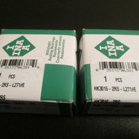 INA Needle Roller Bearings Lot of two HK30162RSL271#E