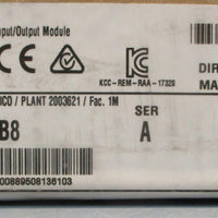 Allen Bradley 1732ES-IB8X0B8 EtherNet/IP ArmorBlock Guard I/O Module