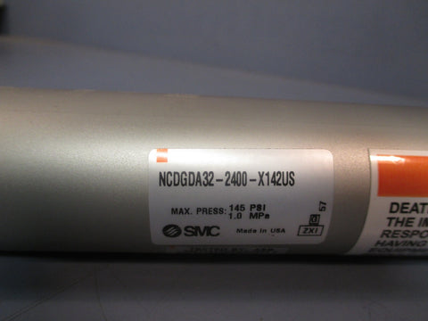SMC Pneumatic Round Body Cylinder 145 psi NCDGDA322400X142US