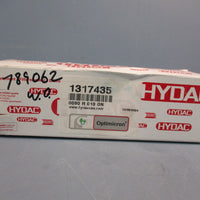 HYDAC Filter Elements Part# 1317435 Hydraulic Filter Cartridge 0090 R 010 ON