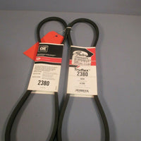 GATES TRUEFLEX V-BELT LIGHT DUTY (LOT OF 2) 2380