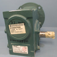 Dodge 20Q20L14 Tigear2 Reducer: 1750 RPM, 1.34HP, R Angle Worm Gearbox Reducer