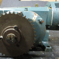 Dodge CM21A Speed Reducer 288:1 Ratio .65HP Max 1750RPM 4060LBIN 11/2" Shaft D
