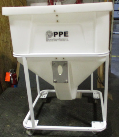 Plastic Process Equipment MTB375 PPE MTB375 Material Bin 11.10 Cu ft 410lb Cap.