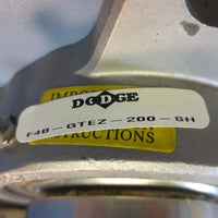 Dodge 4Bolt Flange Mount Bearing Model F4BGTEZ200SHCR 062901