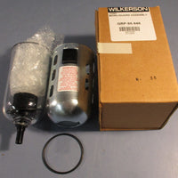 Wilkerson GRP-95-948 Plastic Bowl Metal Guard Assembly w/ Auto Drain
