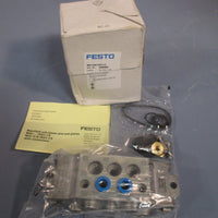 FESTO AIR MANIFOLD Sub-Base NAV-QS8-IS01-CS 8086800