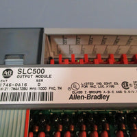 AllenBradley Output Module 1746OA16 Ser. D SLC500 50/60Hz Used
