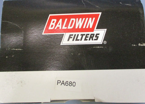 (Lot of 4) Baldwin Filters PA680 Cabin Air Filter Element 7"W x 4-7/16"H PA-680