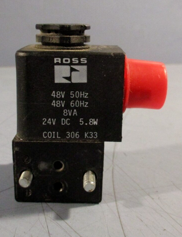 Ross 306-K33 48V-50Hz/48V-60 Hz, 24VDC 5.8W Coil 306K33