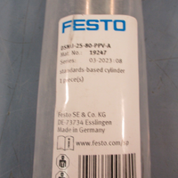 FESTO DSNU2580PPVA 19247 ISO Cylinder, Standard Based 19247 Double Acting