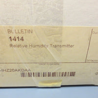 Allen Bradley 1414IHZ20AKDAA Relative Humidity Transmitter Ser A Duct (2%)