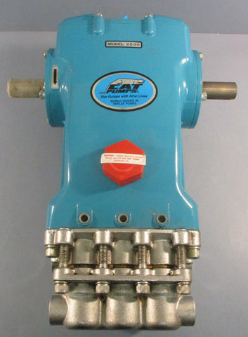 Cat Pumps Model 2530 Triplex Plunger Pump 25GPM 1200PSI 1025RPM 1-3/16" Shaft Di