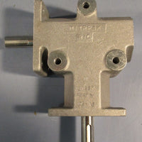 Mitrpak R10 Spiral Bevel Gearbox R10-137887 1:1 Ratio 14mm Shaft Dia