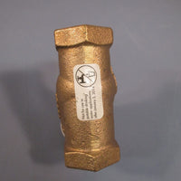 NIBCO CHECK VALVE BRONZE 3/4 125 SWP 200 CWP