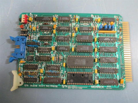 Merrick 19606 Memory Control Board - Used