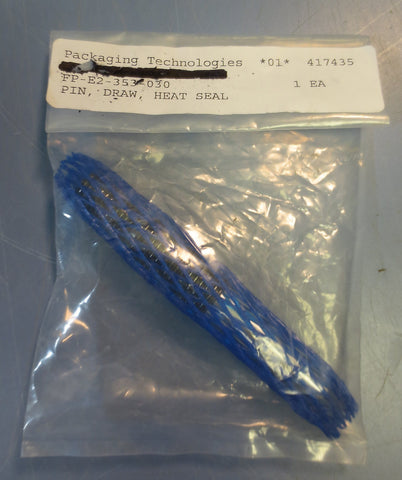 Packaging Technologies Heat Seal Draw Pin Model FPE2353030