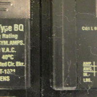 Siemens BQ3B030 Circuit Breaker 3 Pole 30A Type BQ 240VAC