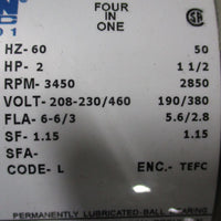 Dynamatic AS-706-02 Eddy Current Brake w/ EC 2000 Controller 2-1/8" Shaft Dia