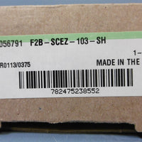 Dodge Flange Block Bearing: F2B-SCEZ-103-SH, 1-3/16" Dia Shaft, 2 Bolt