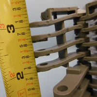 New Adjustable Conveyor Belt 60' X 3-3/8" Flat Top