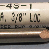 Weldon 1° Tapered End Mills T14L1 1/8" DIA 3/16" SHK 1" LOC USA
