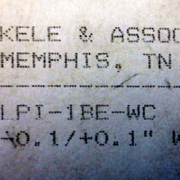 KELE & ASSOCIATES MODEL 1/2 DIGIT LCD PANEL DISPLAY LPI1B