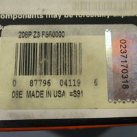 Timken 208P Z3 FS50000 Single Row Ball Bearing 40mm Bore 18mm W 80mm OD Lot of 2
