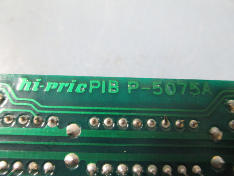 HiPric PIB P5075A CCW SUB PD2 Circuit Board  Used