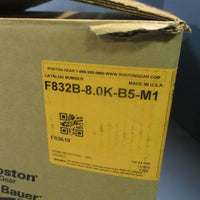 BOSTON GEAR F03619 2.04 HP 8:1 INLINE HELICAL SPEED REDUCER F832B8.0KB5M1