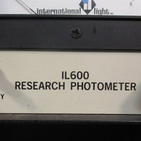 International Light IL 600 Research Photometer