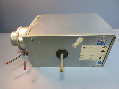 Titus DESV Single Duct Terminal Size 04-04 0000-No Control NWOB