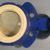 Keystone 990 Butterfly Control Valve 4" 316SS Stem and Disc 150 PSI