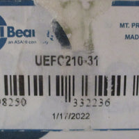 AMI Ashai UEFC21031 4Bolt Flange Mount Bearing 115/16" Bore FC210