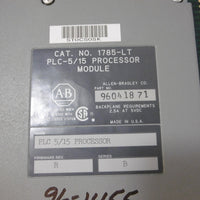 Allen Bradley Processor Module PLC5/15 96041871 1785LT No Key