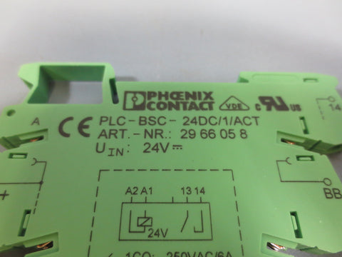 Phoenix Contact PLCBSC24DC 2966058 Relay Socket