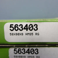 SKF 563403 Oil Seal 58X80X8