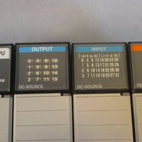 Allen Bradley 1746P1 / A4 Power Supply, 4 Slot Rack, 1747L511 w/ Input Output